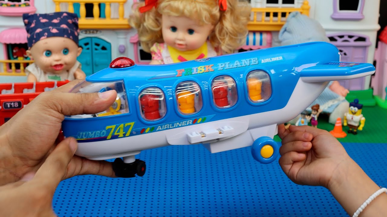 لعبة الطيارة والباص والركاب !!