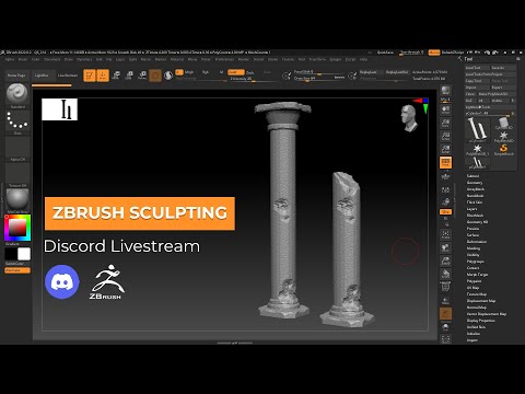 Best Free Brush Pack for Zbrush Orb Brushes by Michael Vicente Zbrush Stylized Brush Pack