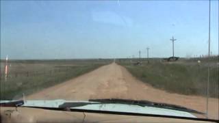 preview picture of video 'Oil Field Roads around Dickinson ND'