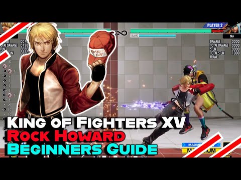 KOF XV Rock Howard Beginners guide and we explain how his level 3 install super works