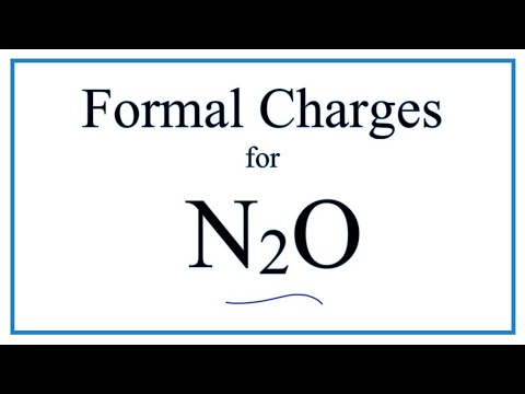 How to Calculate the Formal Charges for N2O (Nitrous oxide or Dinitrogen oxide)