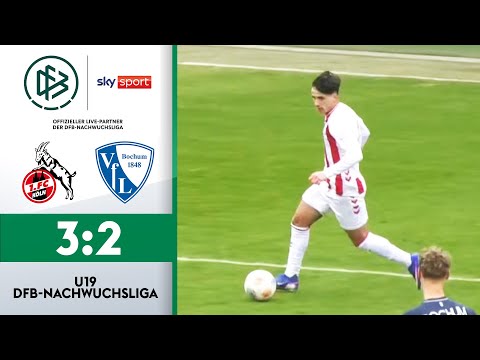 FC-Talente siegen bei Fünf-Tore-Spektakel! | 1. FC Köln - VfL Bochum 1848 | U19-DFB-Nachwuchsliga