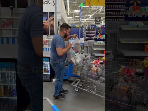 STEALING GROCERIES AT WALMART IN NORTH CAROLINA