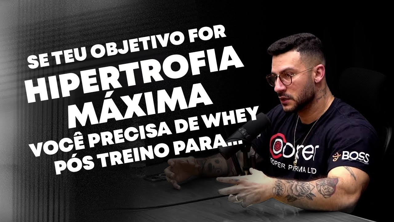 WHEY PÓS TREINO - O BENEFÍCIO SECRETO PARA HIPERTROFIA | Ray Cortes