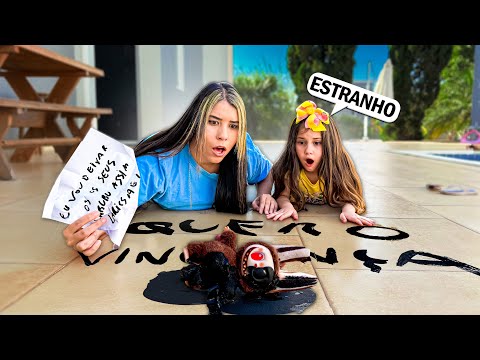 WE FOUND A SCARY LABUBU IN OUR BACKYARD!