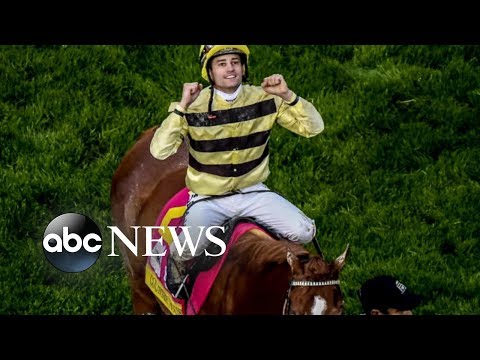 Kentucky Derby champion jockey reacts to controversial win