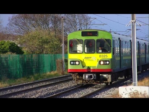 Dart Train number 8325 - Booterstown to Blackrock