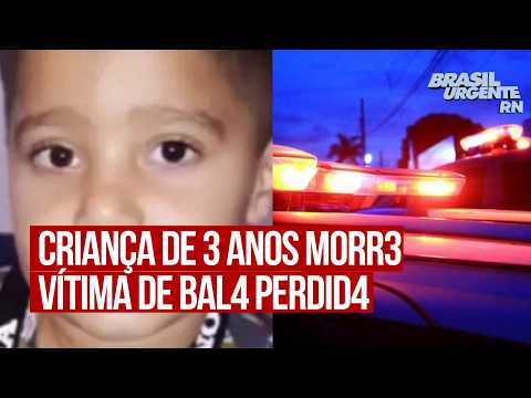 Criança de 3 anos morr3 vítima de bal4 perdid4 em Bom Jesus