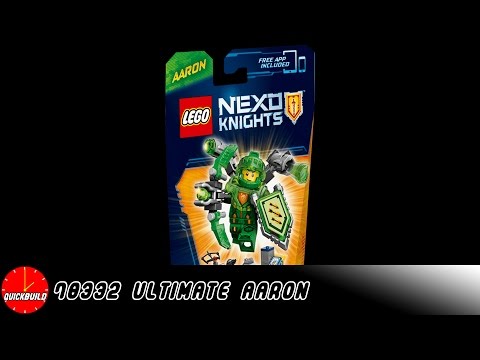 LEGO NexoKnights 70332 Ultimate Aaron - Quick Build and Review