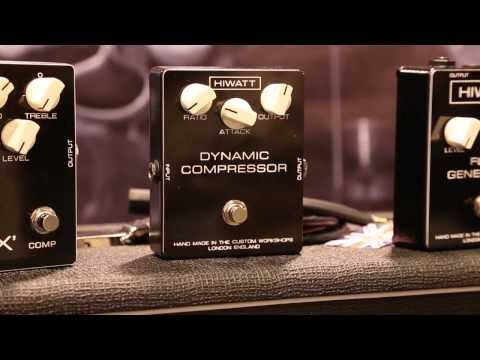 NAMM 2014 New Hiwatt Amps and Pedals