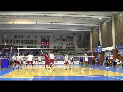 Ugljesa Ilic (Opposite, No. 2,White Jersay/Blue Shorts) 2014/15. Part 1.