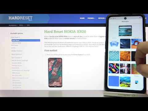 Stock Wallpapers on NOKIA XR20 – Default Wallpapers