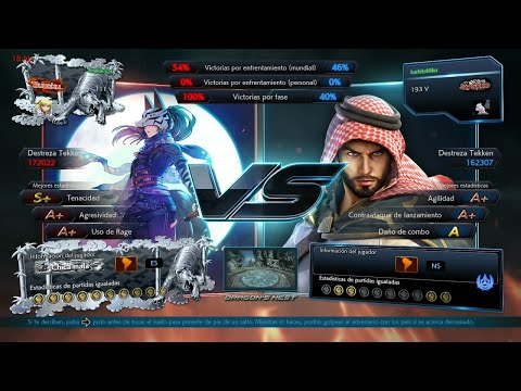 L7 280_7 Kunimitsu Ryona ( Anakin x24 ) vs (LuchitoMiku) Shaheen - Tekken 7 Online sin Grafica