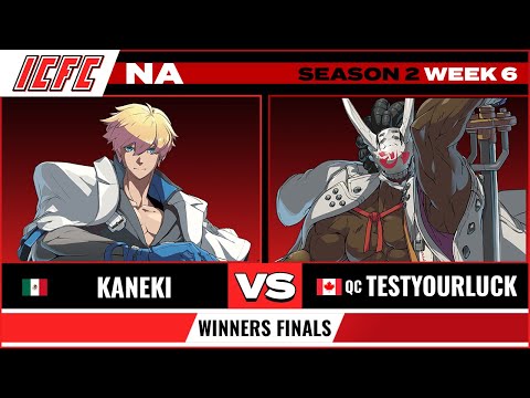 Kaneki (Ky) vs TestYourLuck (Nagoriyuki) WInners Finals - ICFC GGST NA Season 2 Week 6