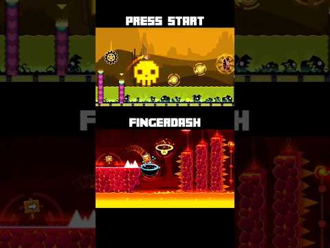 [MASHUP] Press Start + Fingerbang (Fingerdash Song) | Geometry Dash 2.2 #shorts