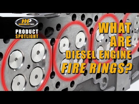 What Is A Diesel Engine Cylinder Head With Fire Rings? HHP Explains!
