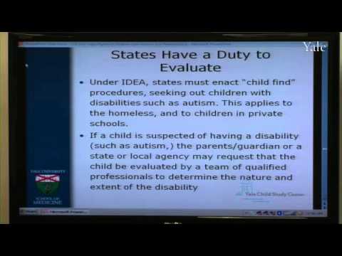The Legal Rights of Children with Autism and Related Disorders