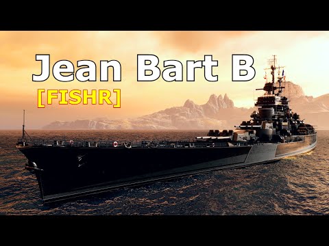 World of WarShips Jean Bart  - 3 Kills 244K Damage