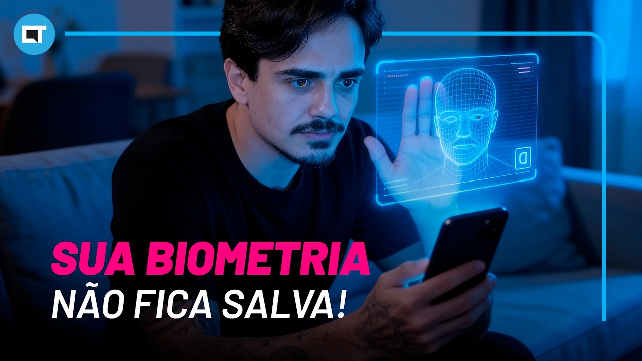 ‎FALSO: Aplicativos e sites NÃO guardam a sua biometria (facial, digital ou íris‎)