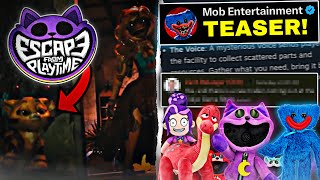 NEW Escape From Playtime Trailer Teased?! + HUGE Merch & Plushies Revealed... | Poppy Playtime NEWS