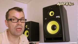 Video thumbnail for KRK Rokit RPG2 Powered 10-3 Monitors Review by Digital DJ Tips