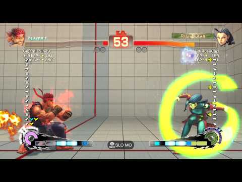 SSF4 AE 2012 Evil Ryu (GiganticSine9) vs Rose (CafeId RoseCarl) Japanese Ranking Match