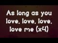 As Long As You Love Me - Cimorelli (Lyrics) HD ...
