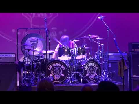 Brian Tichy Drum Solo (excerpt) Gene Simmons Band , Red Bank New Jersey