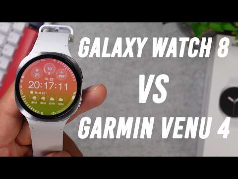 Garmin Venu 4 vs Galaxy Watch 8 – The ultimate smartwatch comparison 2025!