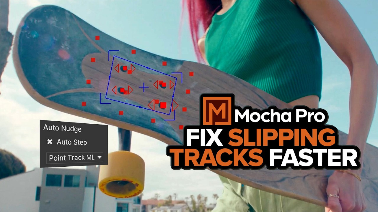 Mocha Pro: Auto Nudge & Point Track ML