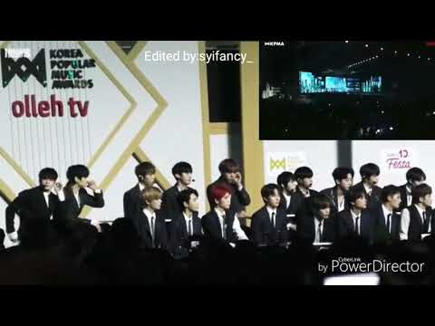 181220 WANNA ONE, NCT 127 Reaction To RED VELVET @ korea Popular Music Award (KPMA)
