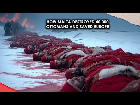 How Malta DESTROYED 40,000 Ottomans and SAVED Europe 1565