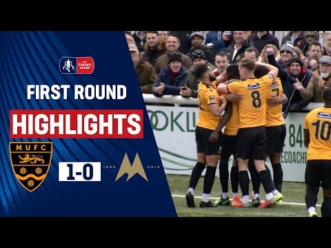 Stones Sink Gulls | Maidstone United 1-0 Torquay United | Emirates FA Cup 19/20