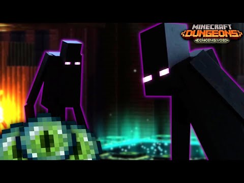 Hunting for Endersents and ENDER EYES [Minecraft Dungeons # 106] [Echoing Void DLC]