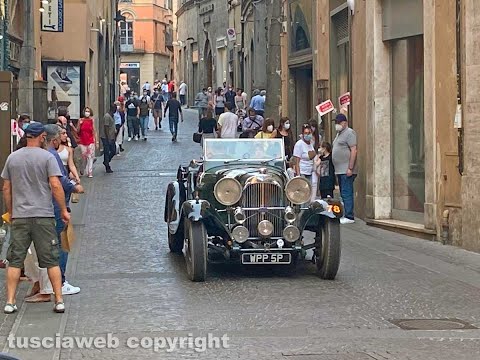 La Tuscia riabbraccia la Mille miglia, per la prima volta in versione serale