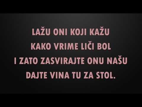 MOJA LJUBAV STARA - Klapa Godimenti & Berny - Tekst, lyrics, karaoke
