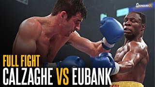 Joe Calzaghe vs Chris Eubank FULL FIGHT | Two Legends Clash in Historic World Title Showdown 👑