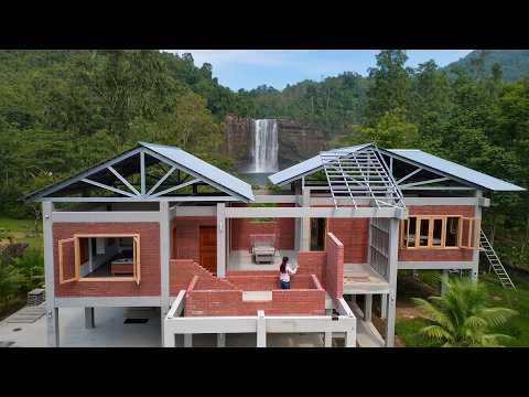 Talented woman shocks the world by building her dream villa in just one year.| by @Lyphucca