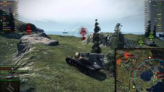 T110E5_Serene Coast_6881 Damage(ALL Gold shell play)
