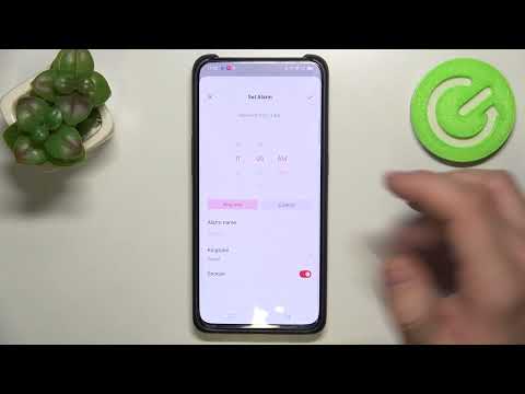 How to Pick Alarm Sound in Oppo Reno 10X Zoom - Change Alarm Clock Song