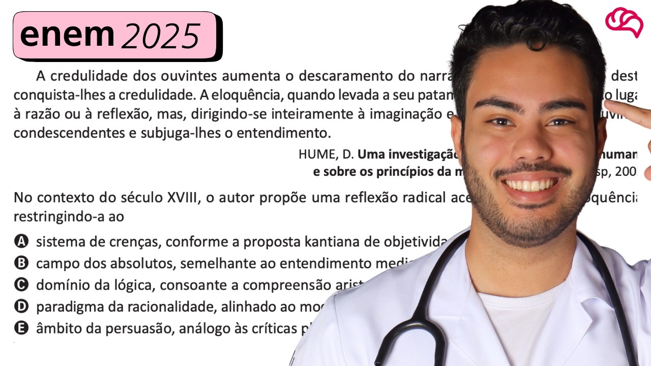 Resolução em Vídeo — Questão 48 ENEM 2025