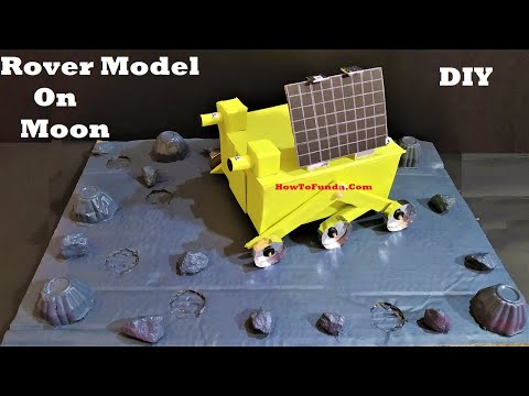 chandrayaan 3 working model 3D science project for exhibition diy rocket launching howtofunda