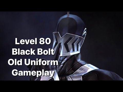 Do Not Level 80 Black Bolt without His Newest Uniform WBL Knull Stage 9 Gameplay-Marvel Future Fight