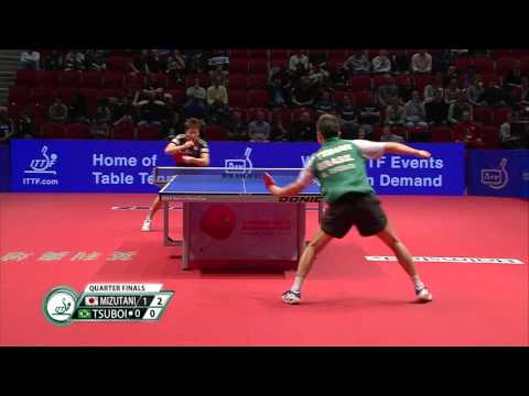 2015 World Cup MS-QF Jun Mizutani - Gustavo Tsuboi (full match|short form in HD)