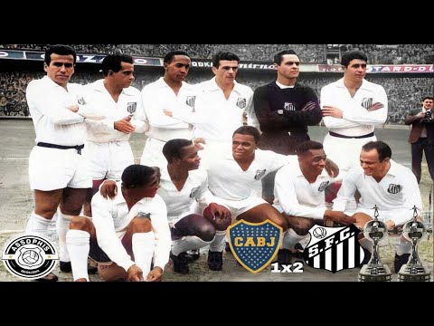 Boca Jrs 1 x 2 Santos - 11/09/1963 - Super Compacto - Santos Bicampeão da Libertadores