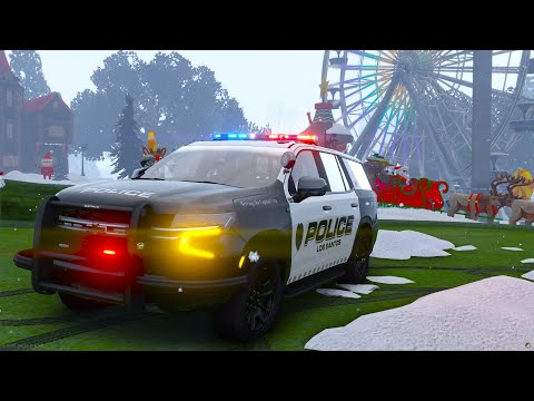Snow Day Patrol in GTA 5 RP!
