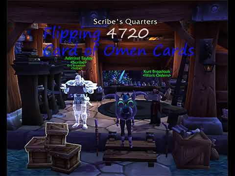 How Much Gold did I Make Flipping 4720 Card of Omens