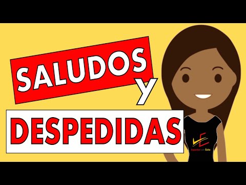 Saludos y despedidas - Saudações e despedidas em espanhol (aula de espanhol online)
