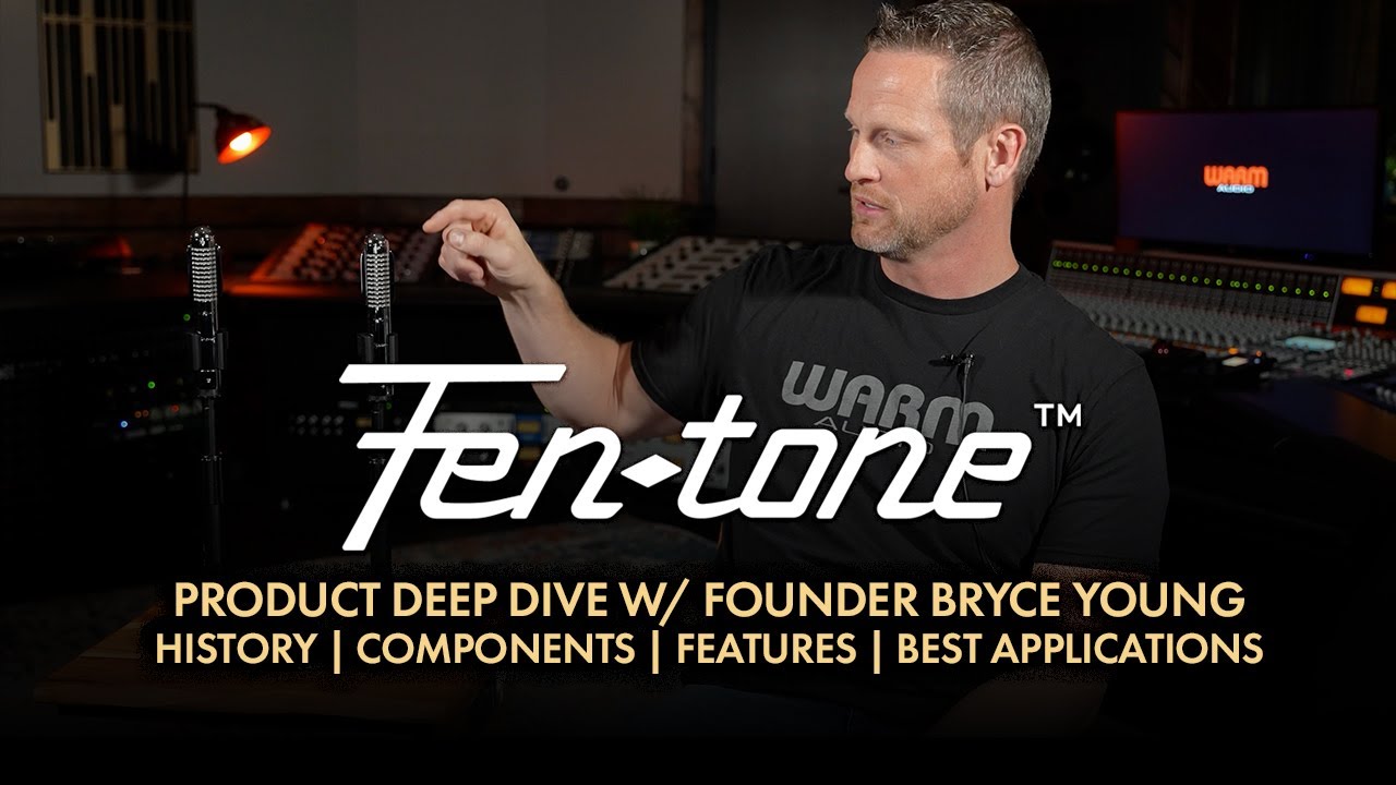 Warm Audio WA-FT2 Fen-Tone Ribbon Microphones (Matched Pair)