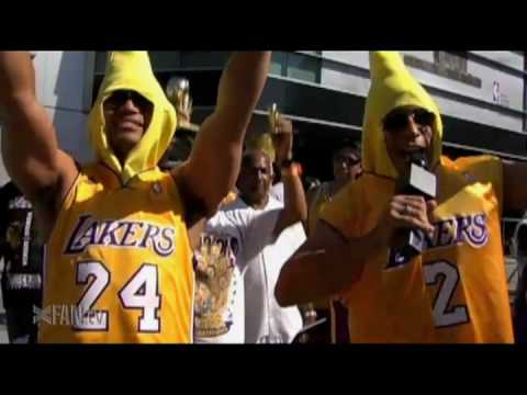 Banannas for the Lakers. Need I say more?
